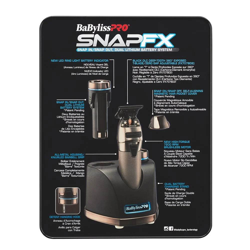 BaBylissPRO SnapFX Hair Trimmer | BaBylissPRO Australia